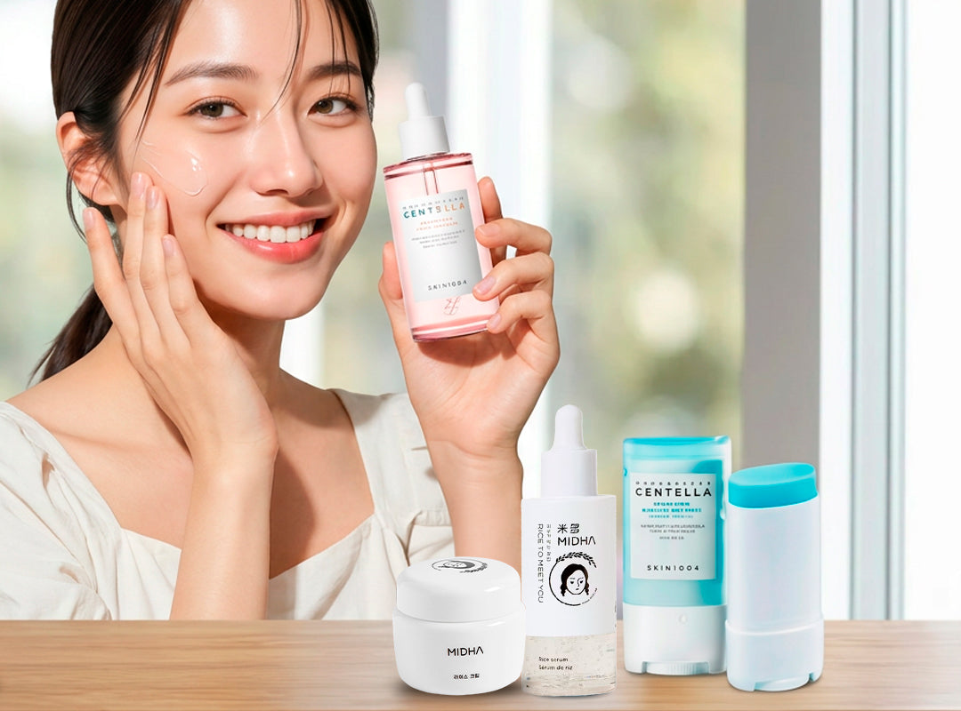 Rutina de skincare paso a paso: cómo usar Midha y SKIN1004 en tu día a día