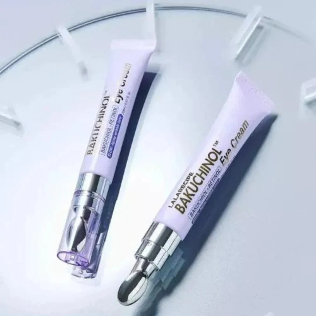 El secreto de la mirada joven: LALARECIPE Bakuchinol Eye Cream con Gua Sha