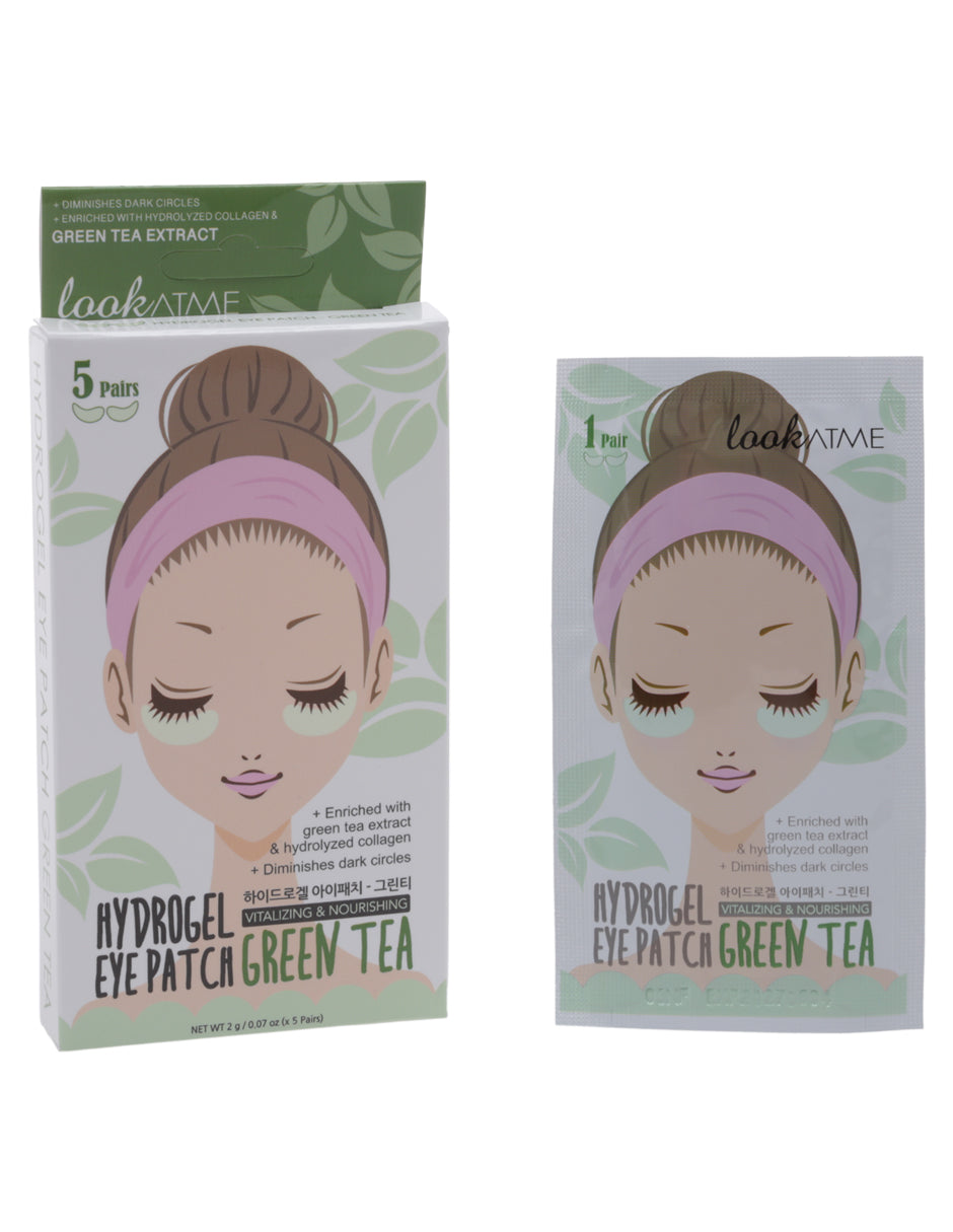 Parches para ojos con te verde de Look at me