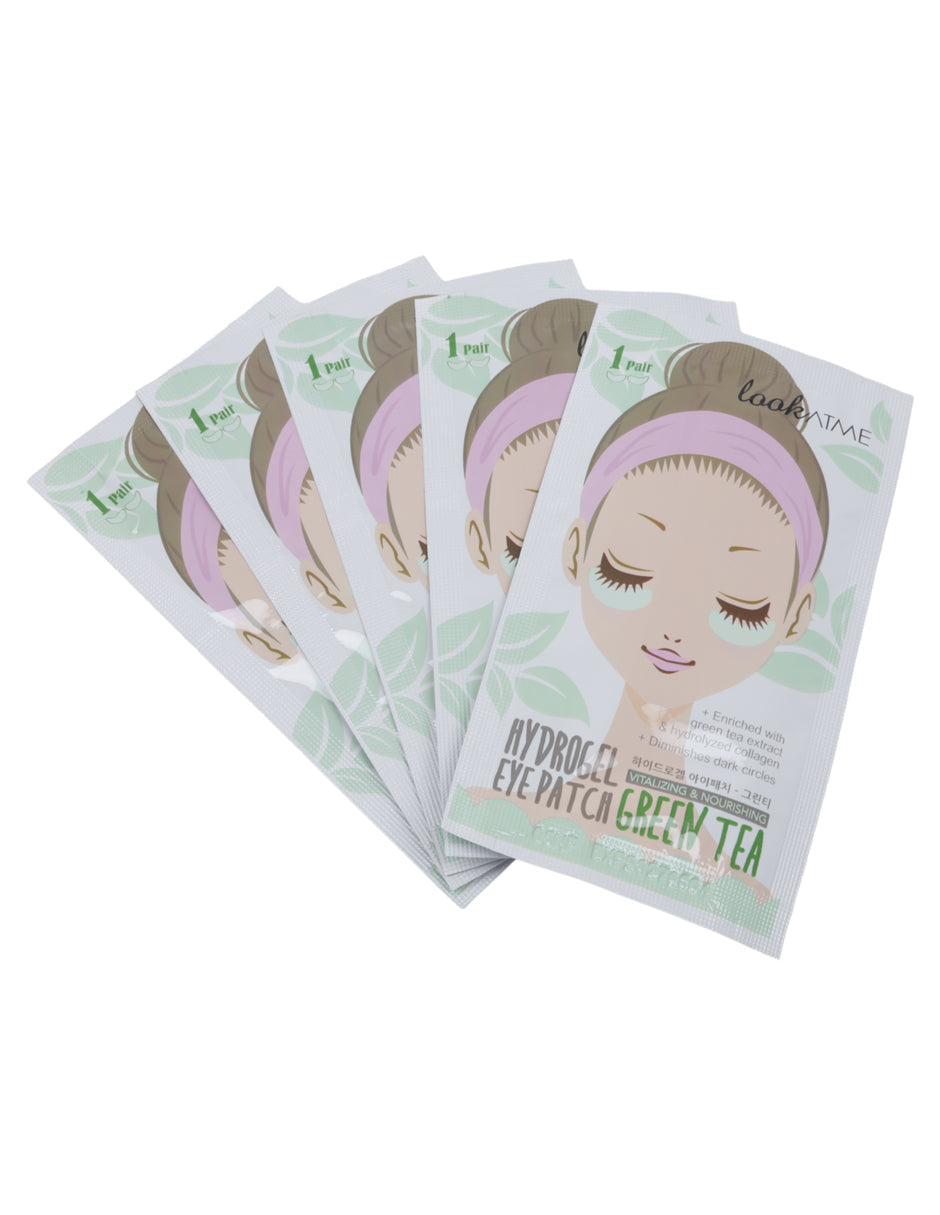 Parches para ojos con te verde de Look at me