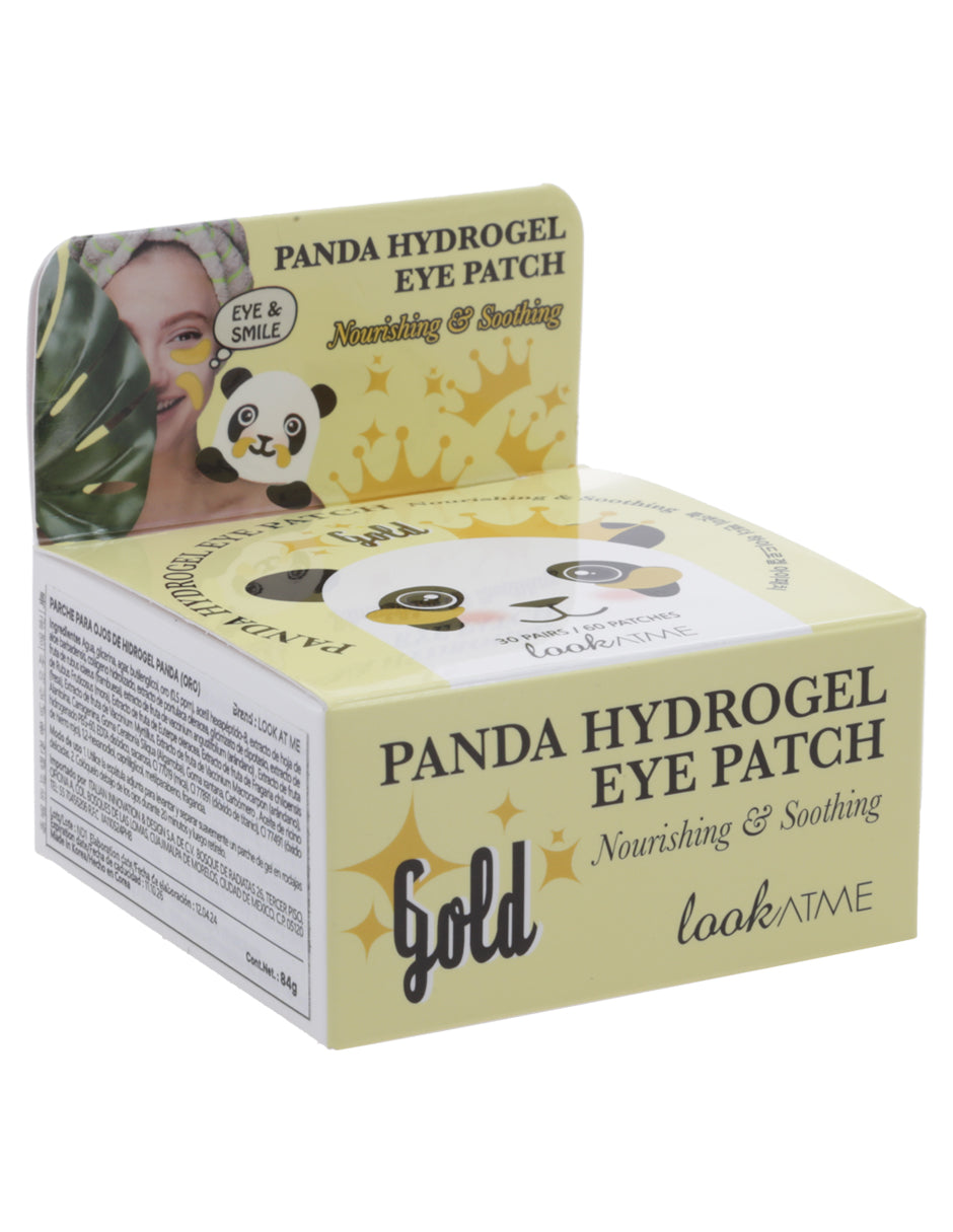 Parches para ojos de panda oro de Look at me