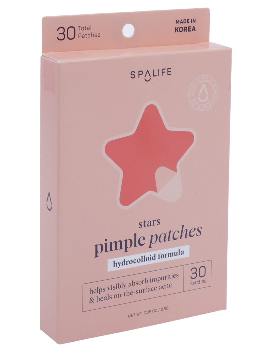 Parches para el acné de estrellas 36 piezas de Spa life