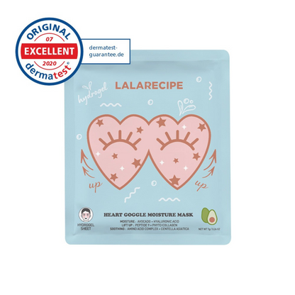 Mascarilla Heart Goggles Moisture de Lalarecipe