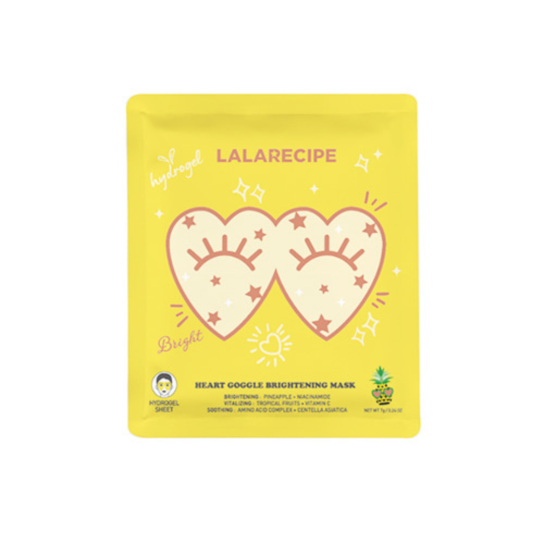 Mascarilla Heart Goggles Brightening de Lalarecipe