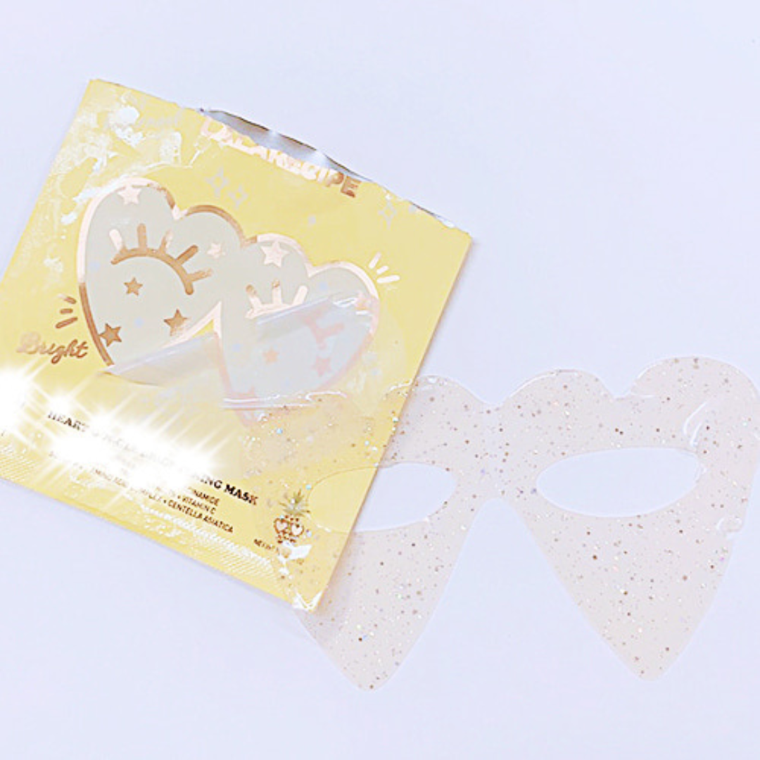 Mascarilla Heart Goggles Brightening de Lalarecipe
