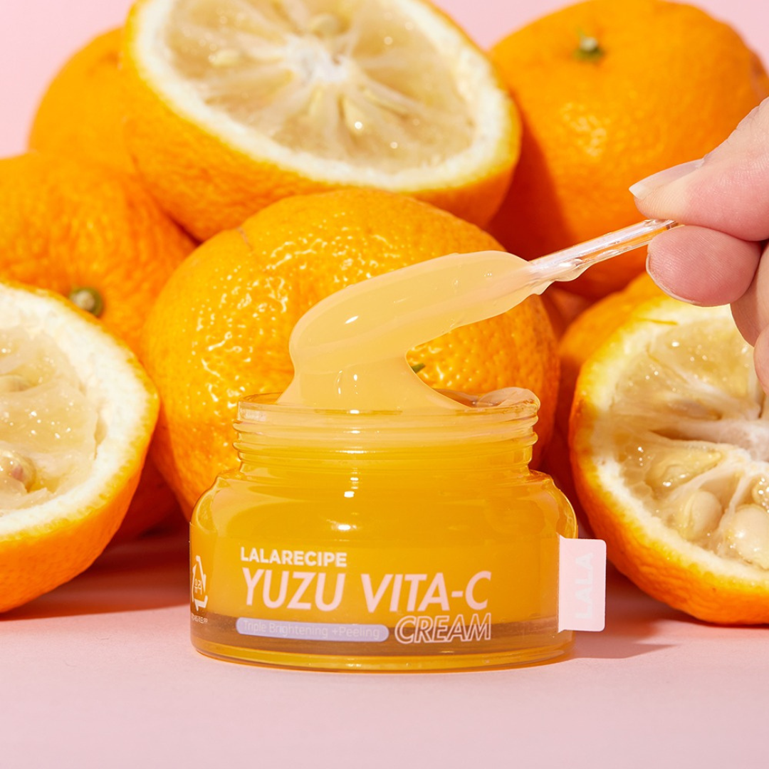 Yuzu Vita C Cream de Lalarecipe