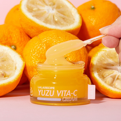 Yuzu Vita C Cream de Lalarecipe