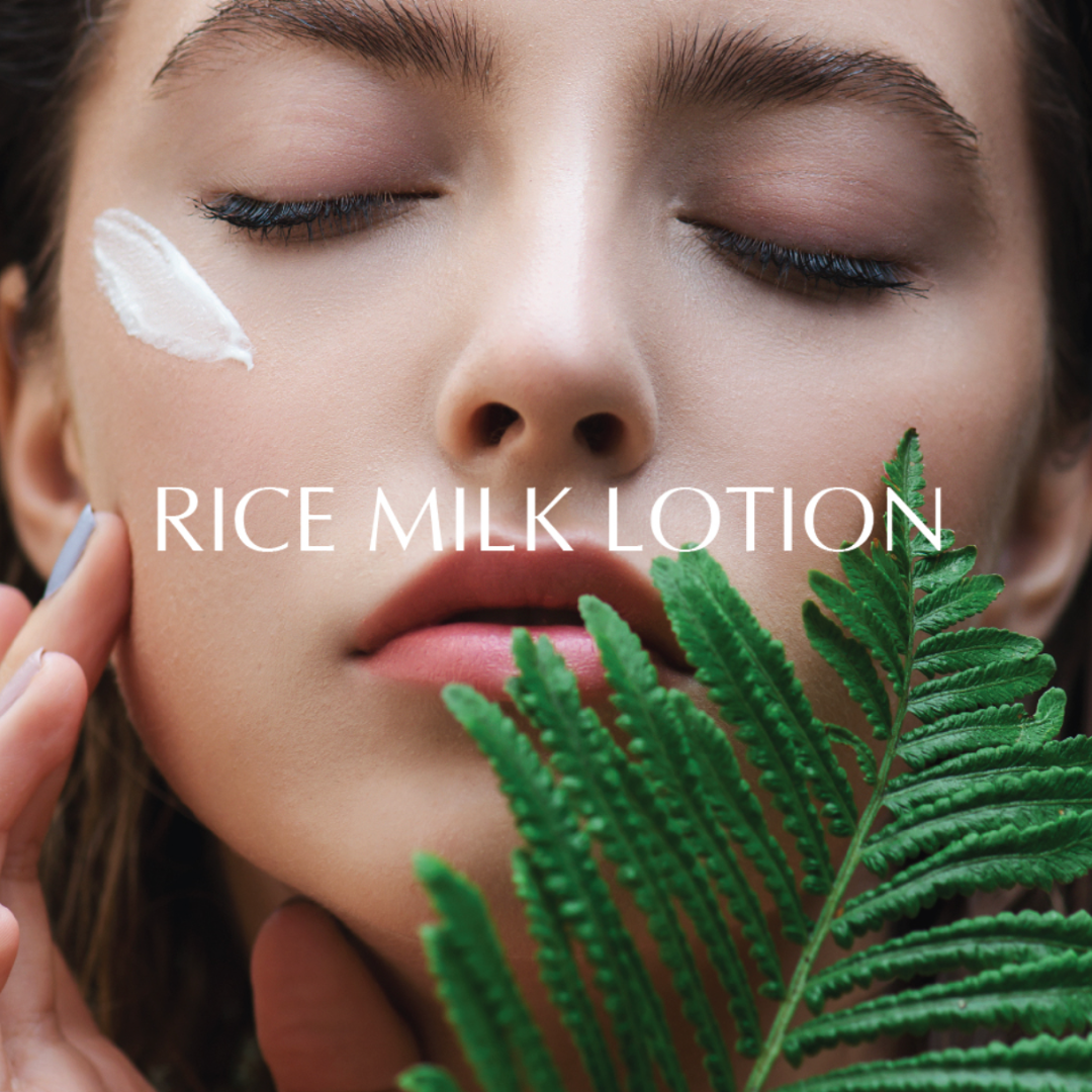 Crema corporal a base de arroz de Midha