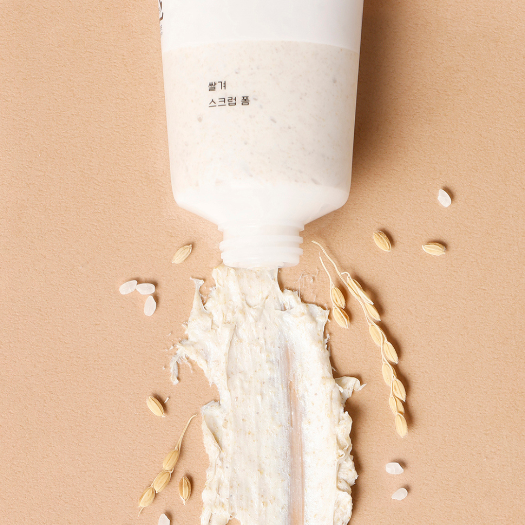 Exfoliante a base de arroz de Midha