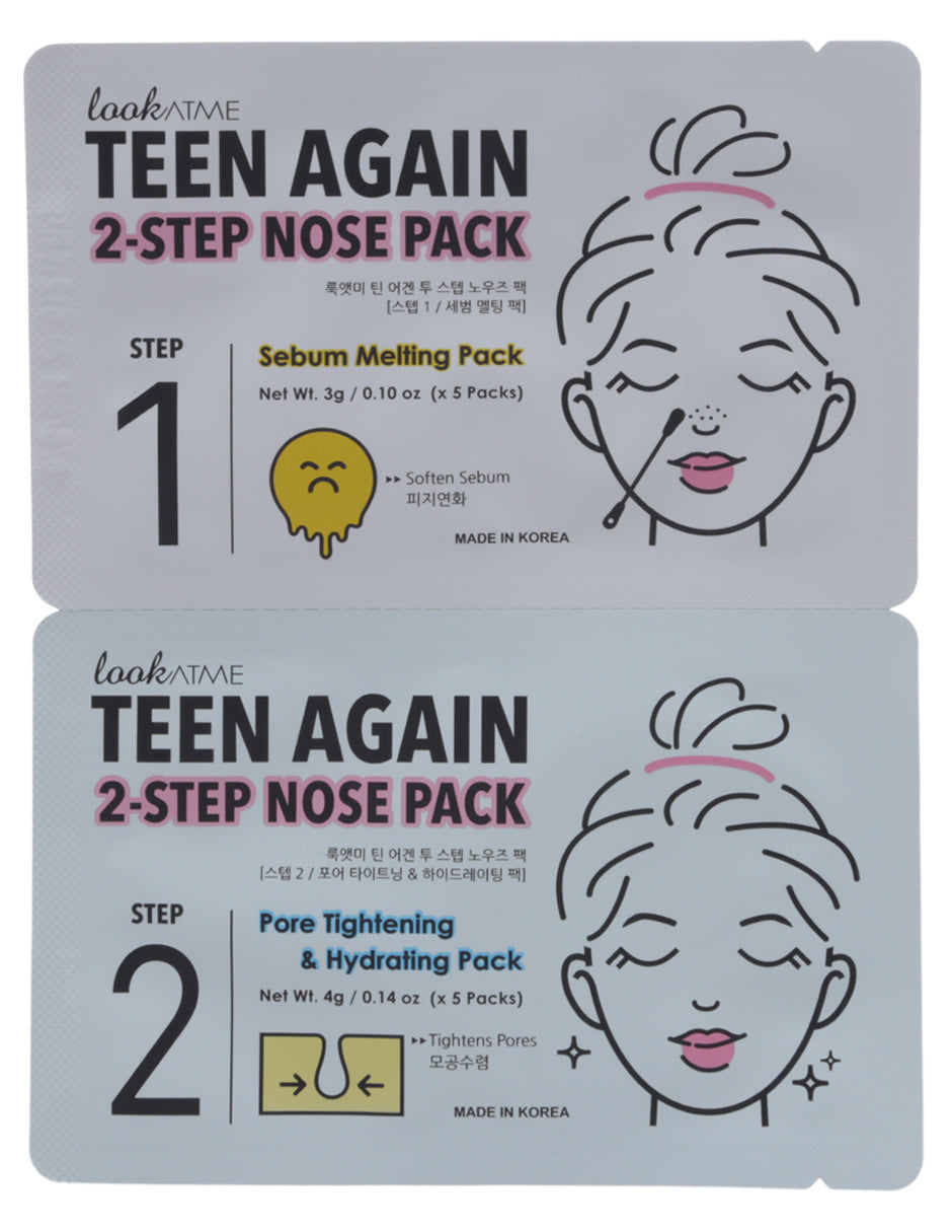 LOOK AT ME TEEN AGAIN 2 STEP NOSE PACK