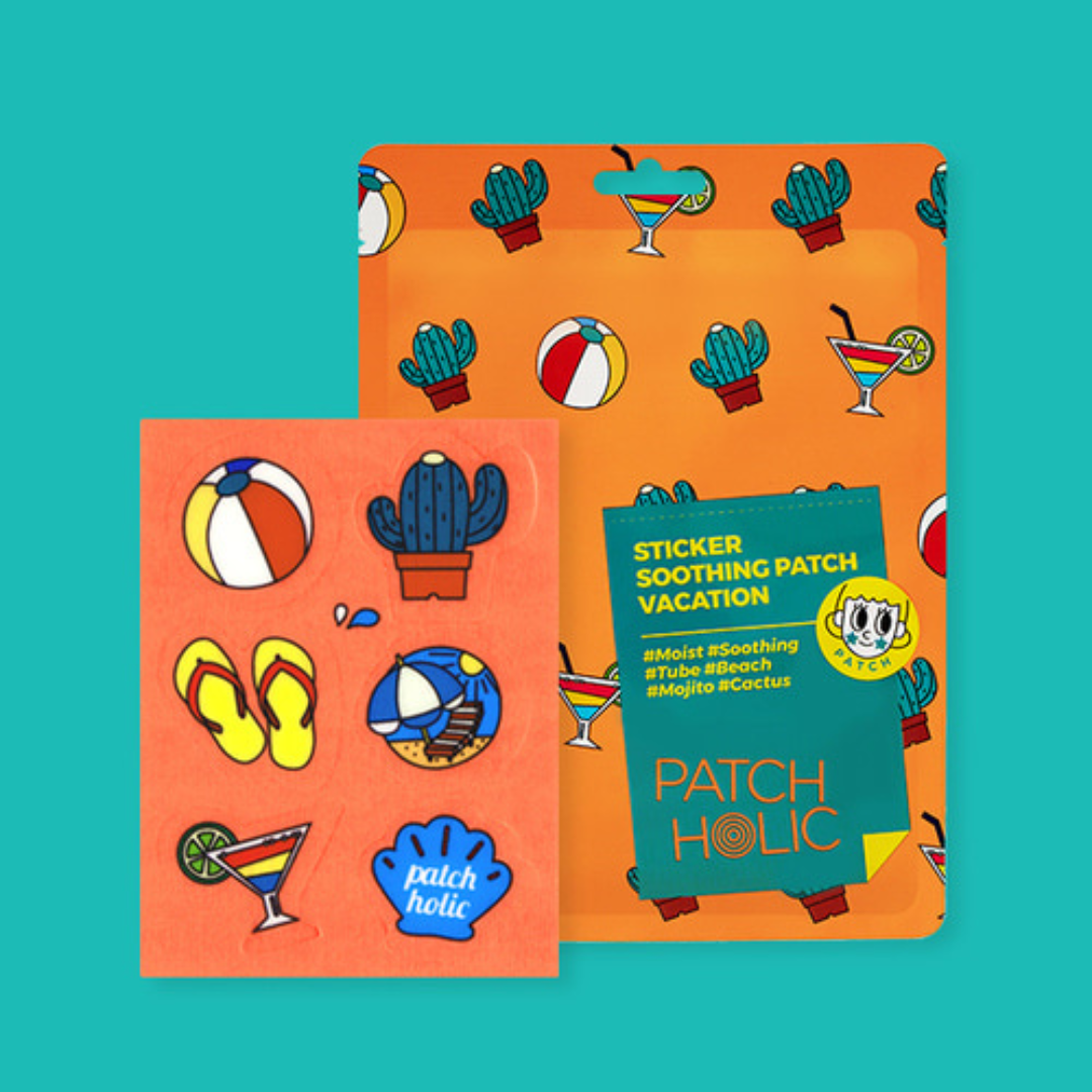 Parches calmantes Vacation de Patch Holic
