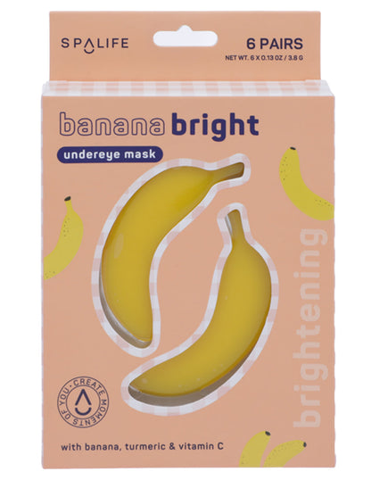 Parches para ojos de platano de Spa life 6 piezas