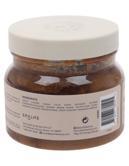 Exfoliante de coco y azúcar morena Spa Life 500ml