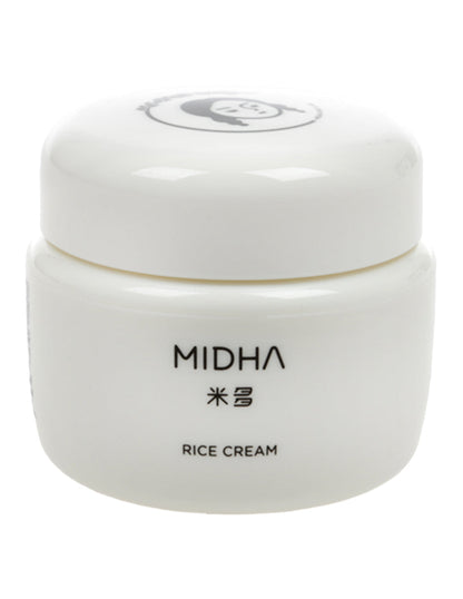 Crema facial a base de arroz de Midha