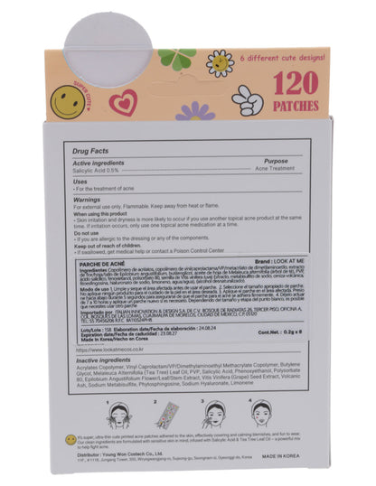 Parches para acne dont be shy de Look at me