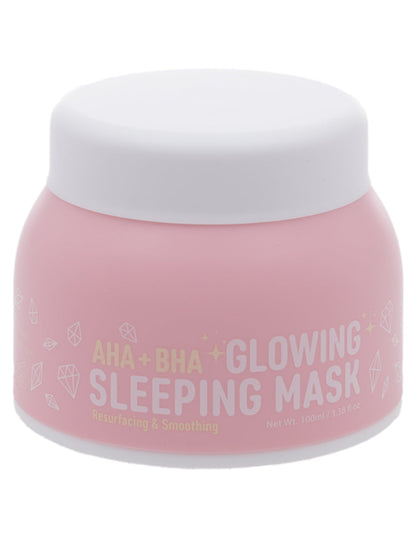 Mascarilla hidratante nocturna con AHA + BHA de Look at me