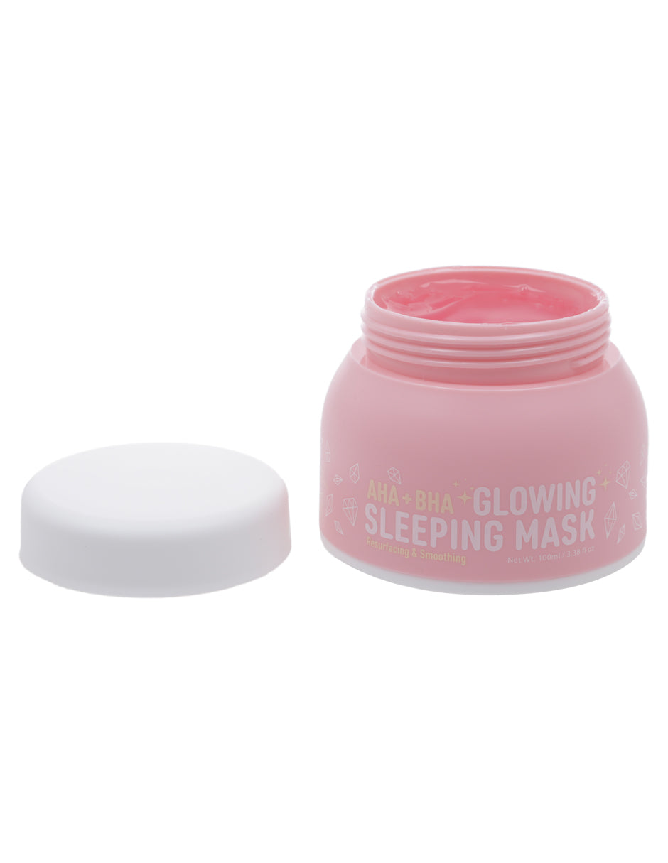 Mascarilla hidratante nocturna con AHA + BHA de Look at me