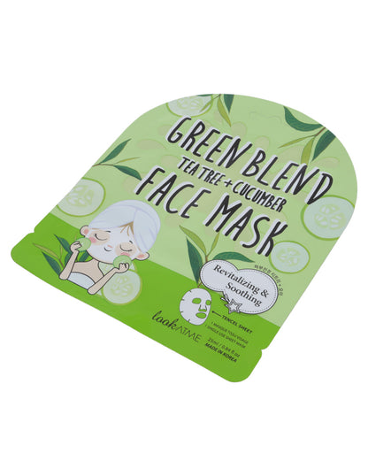 Mascarilla de mezcla verde de Look at me