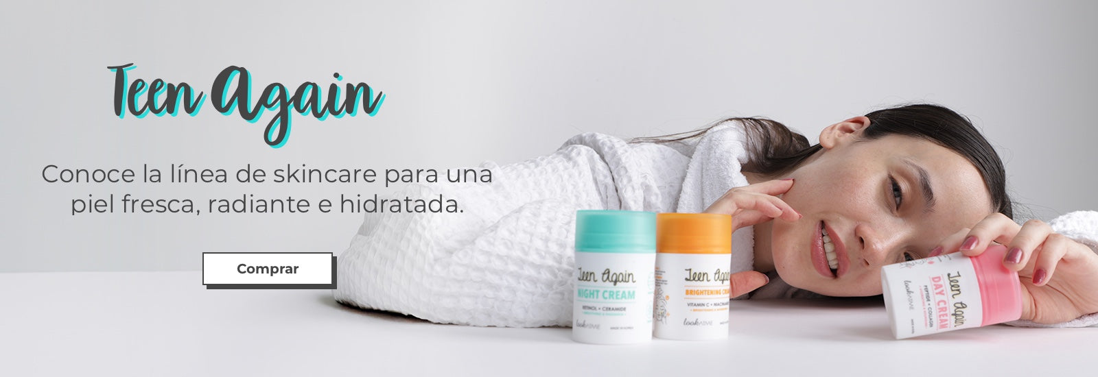 Nueva Linea Teen Again Banner