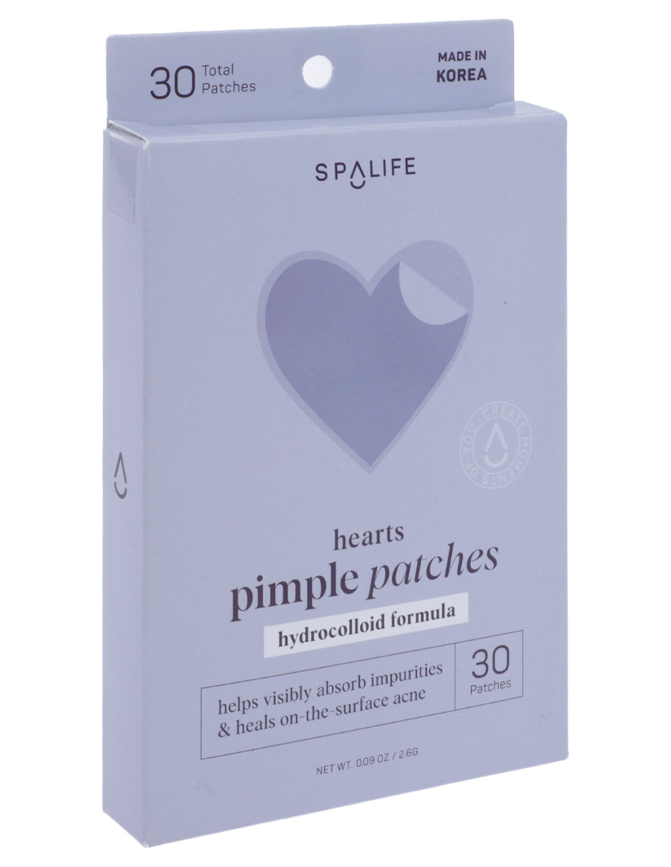 Parches para el acné de corazón 30 piezas de Spa life