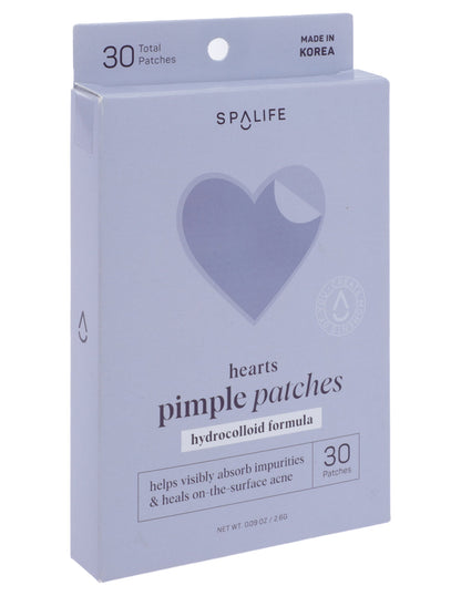 Parches para el acné de corazón 30 piezas de Spa life