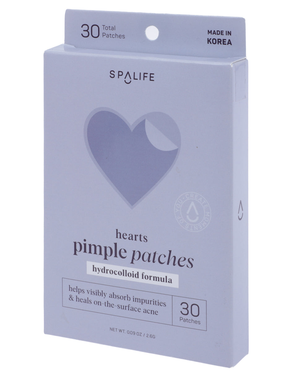 Parches para el acné de corazón 30 piezas de Spa life