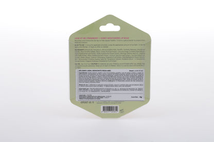 Balsamo de labios de fresa y miel de Look at me