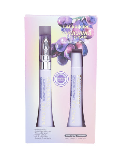 Crema para ojos de Bakuchinol + retinol Lalarecipe