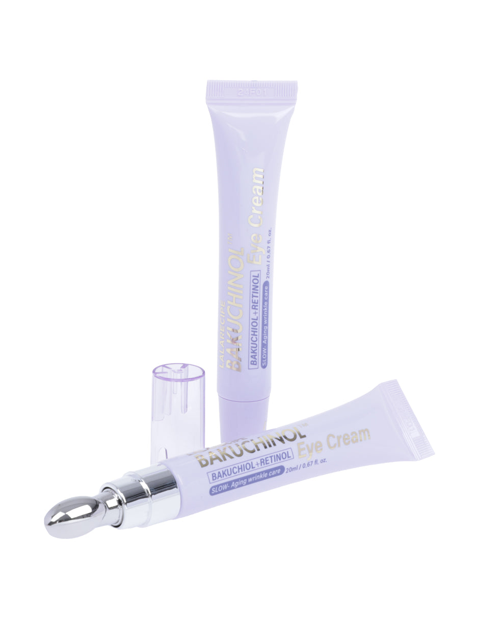 Crema para ojos de Bakuchinol + retinol Lalarecipe
