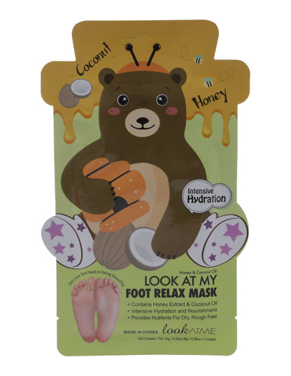 Mascarilla Oso Look at me para Pies