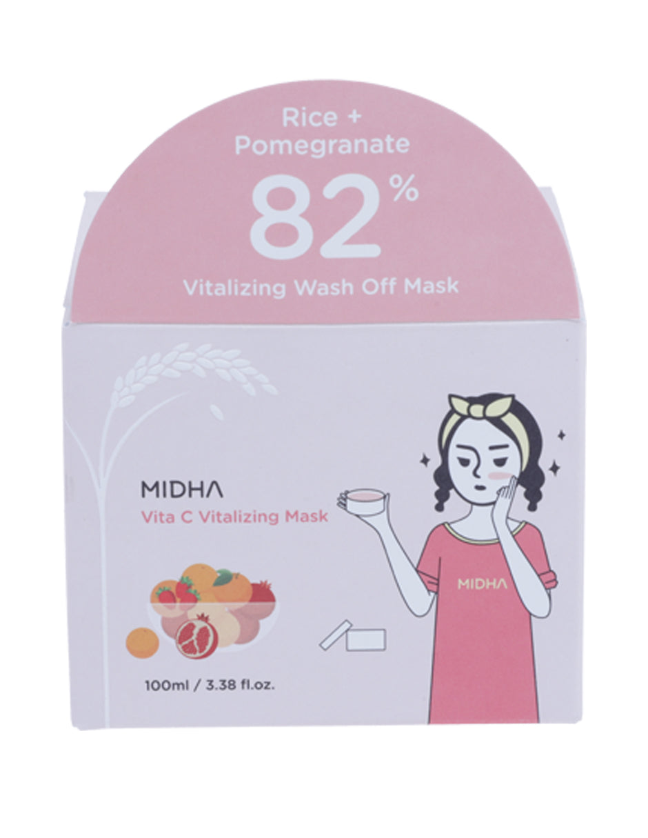 Mascarilla Revitalizante de Vitamina C MIDHA