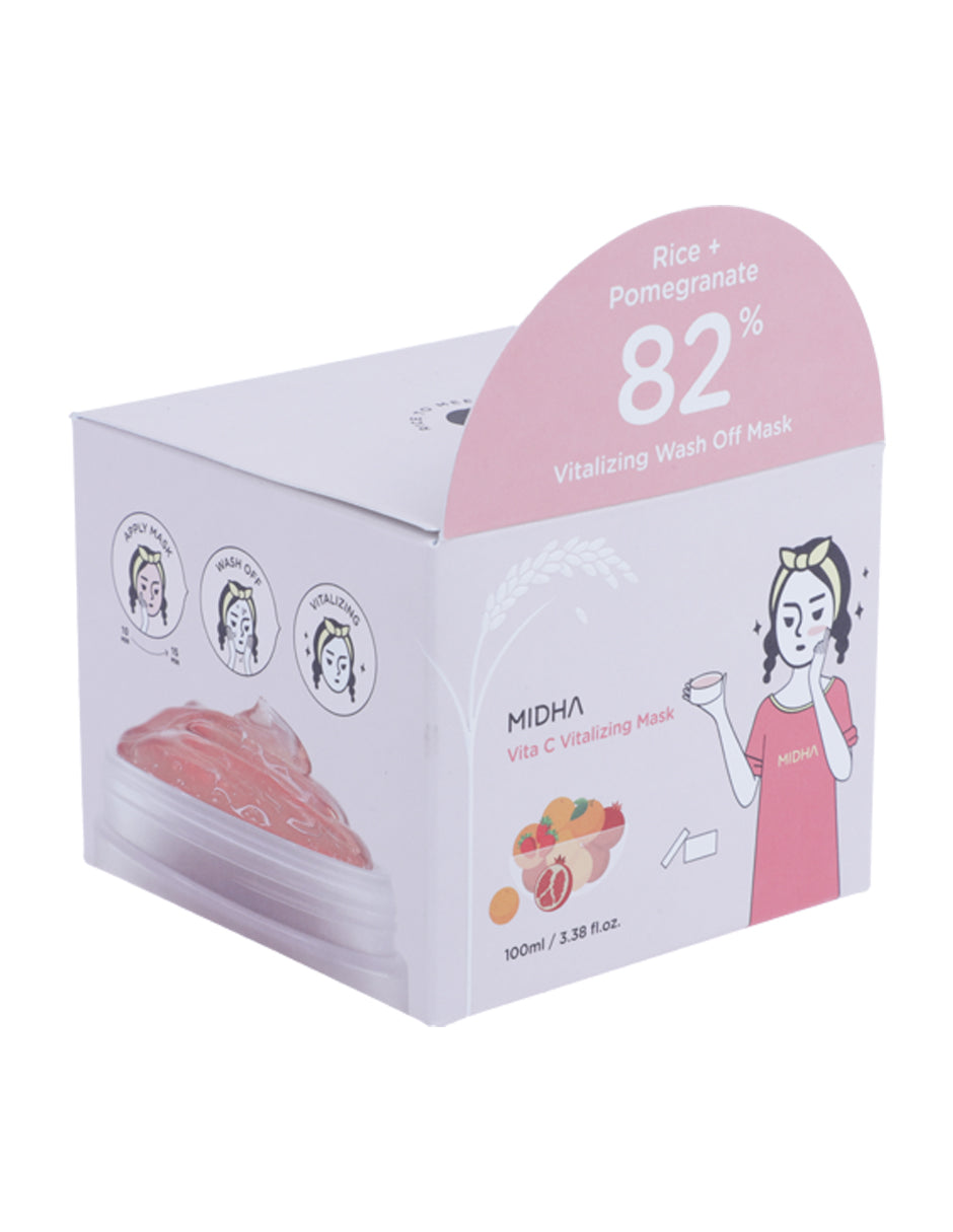 Mascarilla Revitalizante de Vitamina C MIDHA
