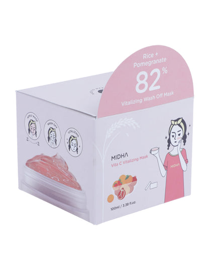 Mascarilla Revitalizante de Vitamina C MIDHA
