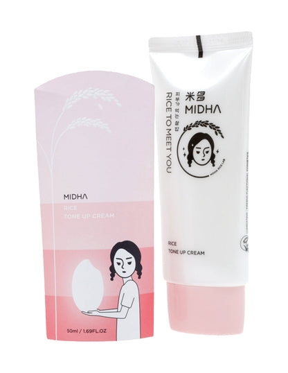 Crema Iluminadora a base de arroz de Midha