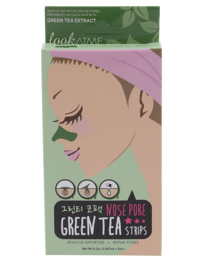 Mascarilla de nariz para poros con te verde de Look at me