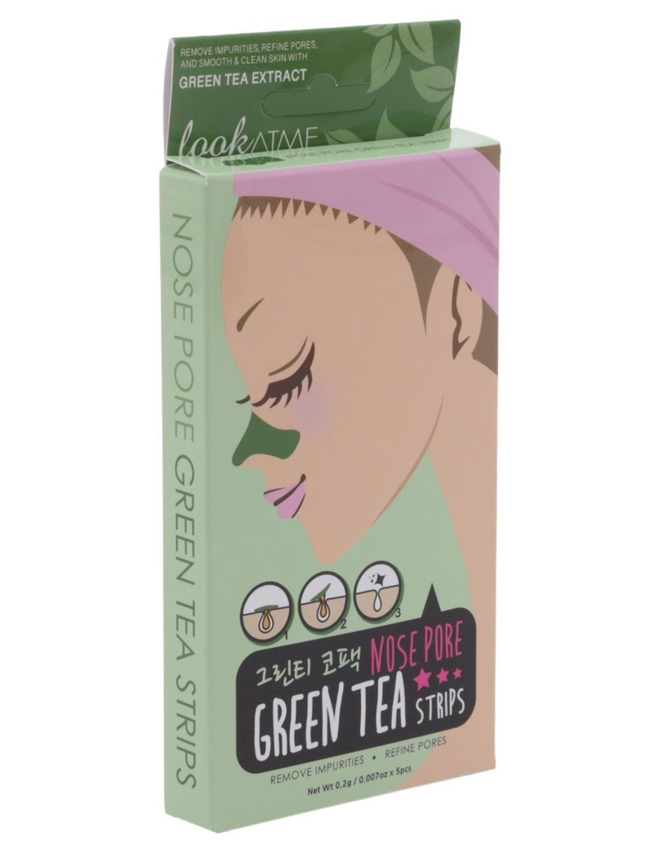 Mascarilla de nariz para poros con te verde de Look at me