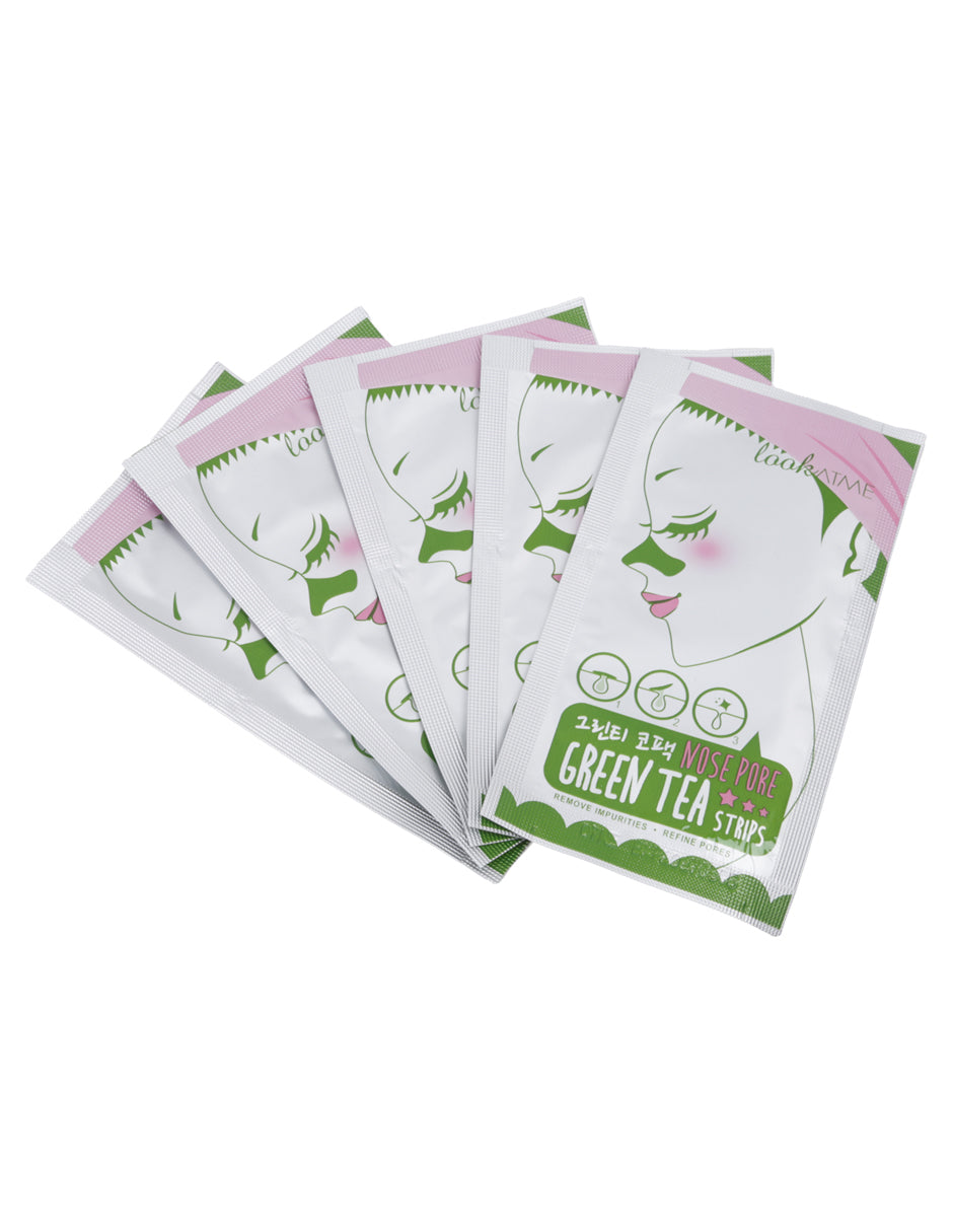 Mascarilla de nariz para poros con te verde de Look at me