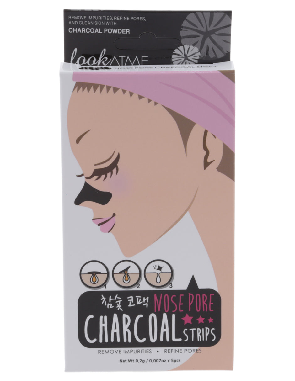 Mascarilla de nariz para poros con carbón de Look at me