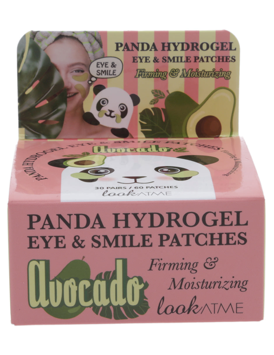 Parches para ojos de panda con aguacate de Look at me