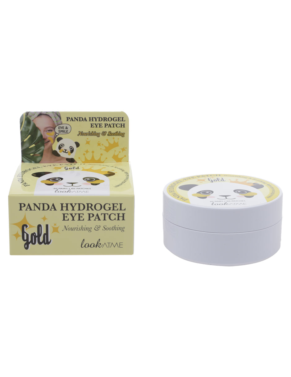 Parches para ojos de panda oro de Look at me