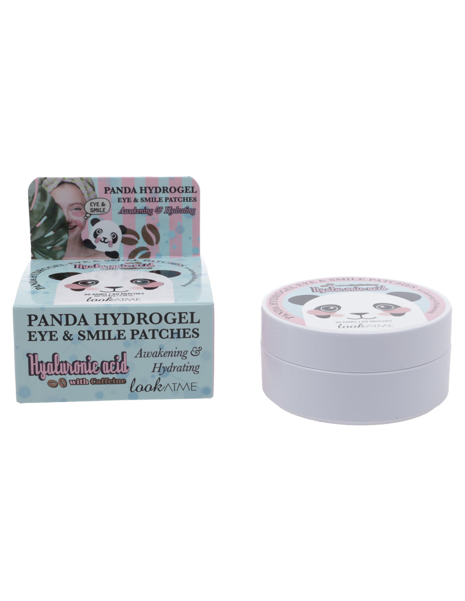 Parches para ojos de panda con acido hialuronico y cafeina