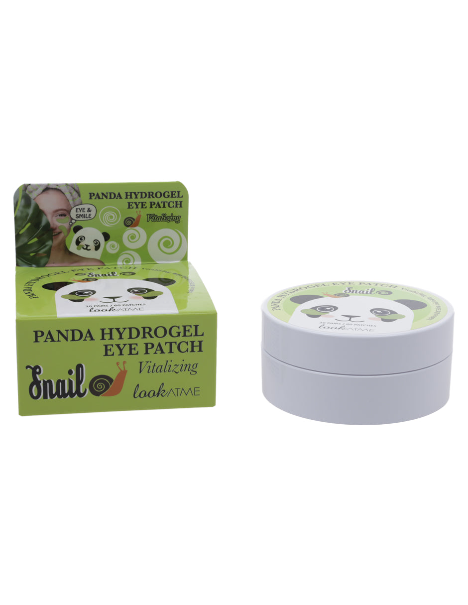 Parches para ojos de panda con caracol de Look at me