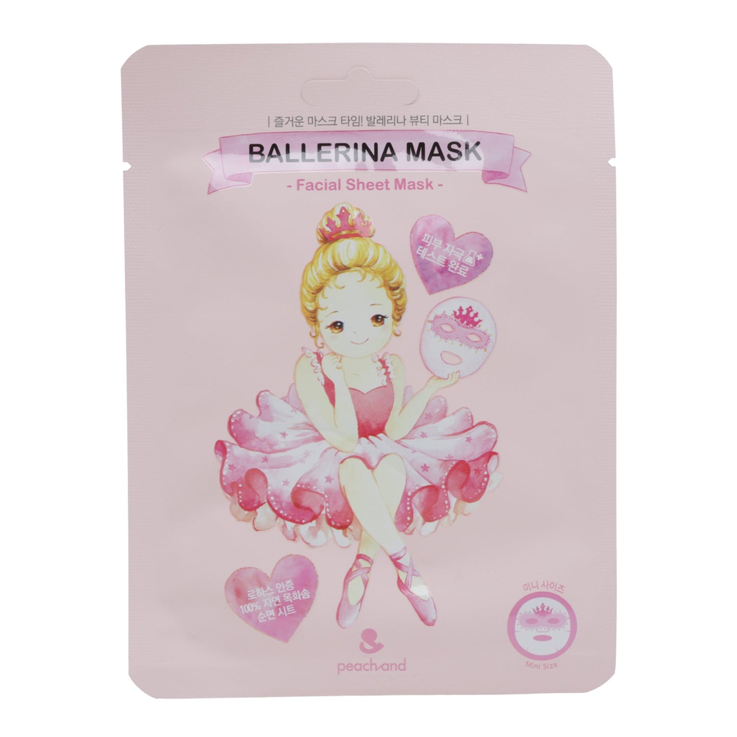 Mascarilla Ballerina de Peachand 10 Pzas