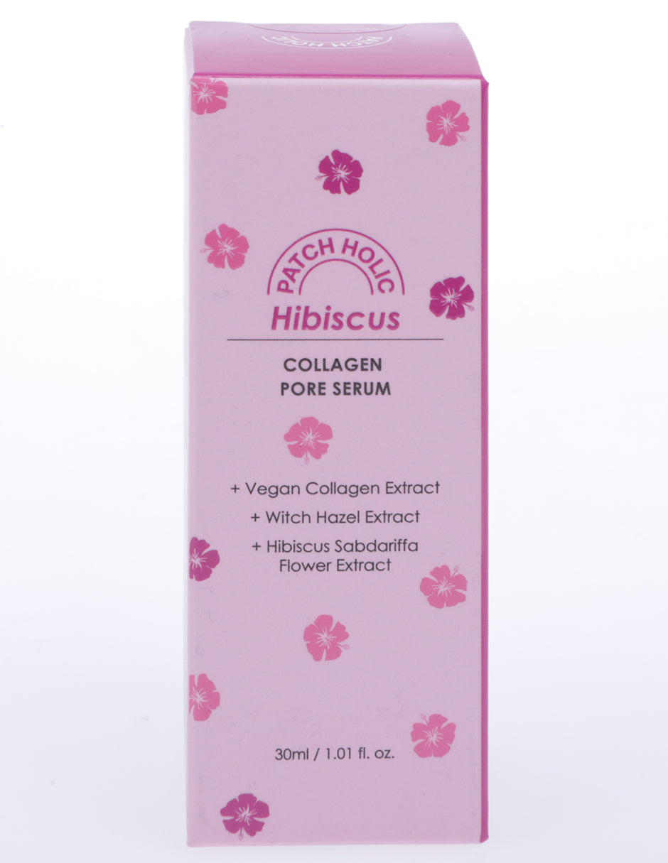 Suero Facial Patch Holic Para Poros Hibiscus Collagen