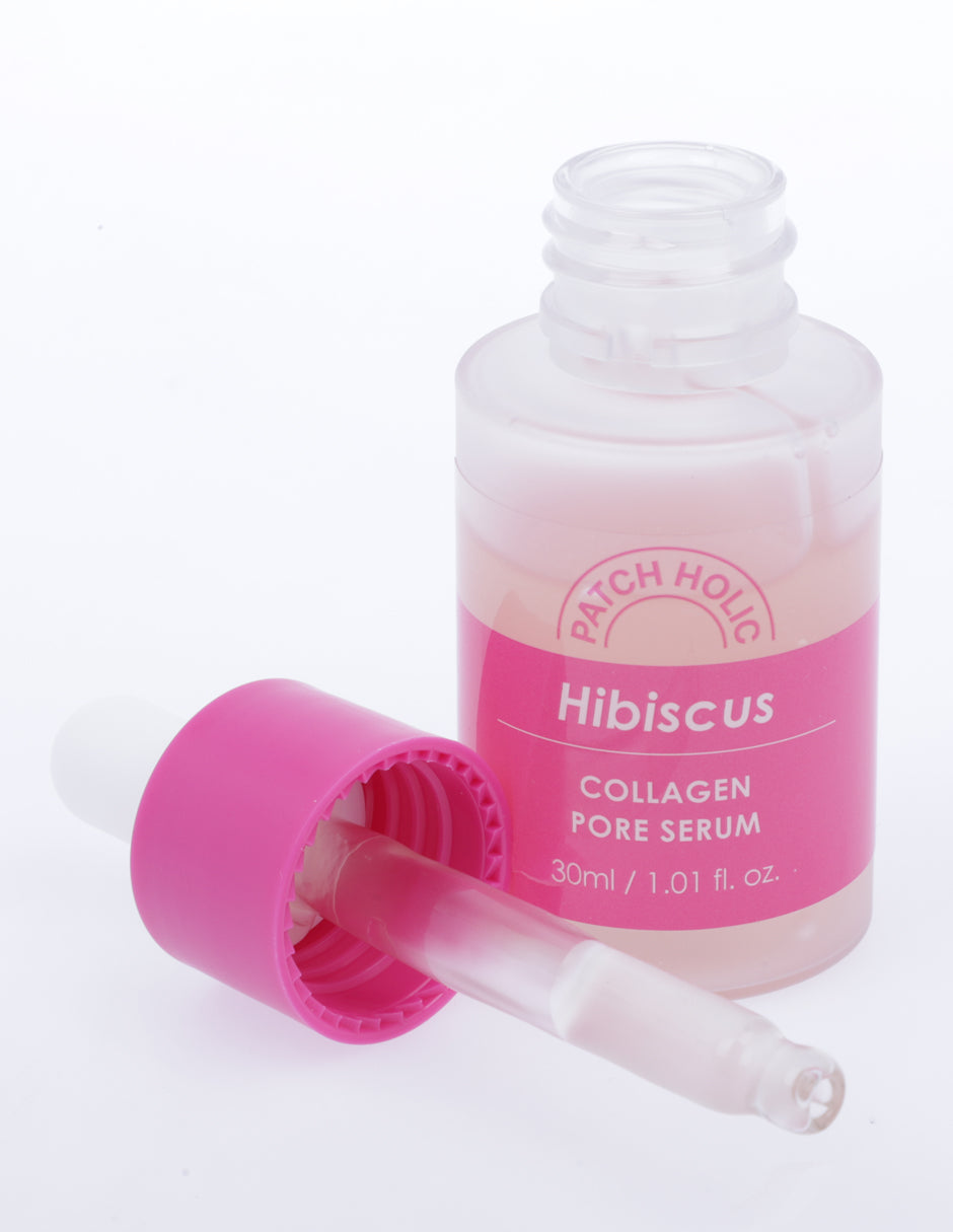 Suero Facial Patch Holic Para Poros Hibiscus Collagen