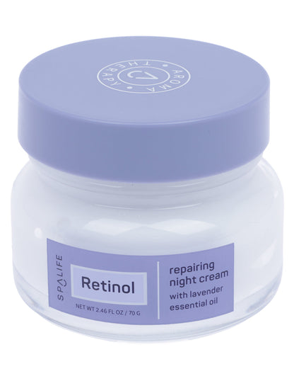Crema nocturna con retinol de Spa life