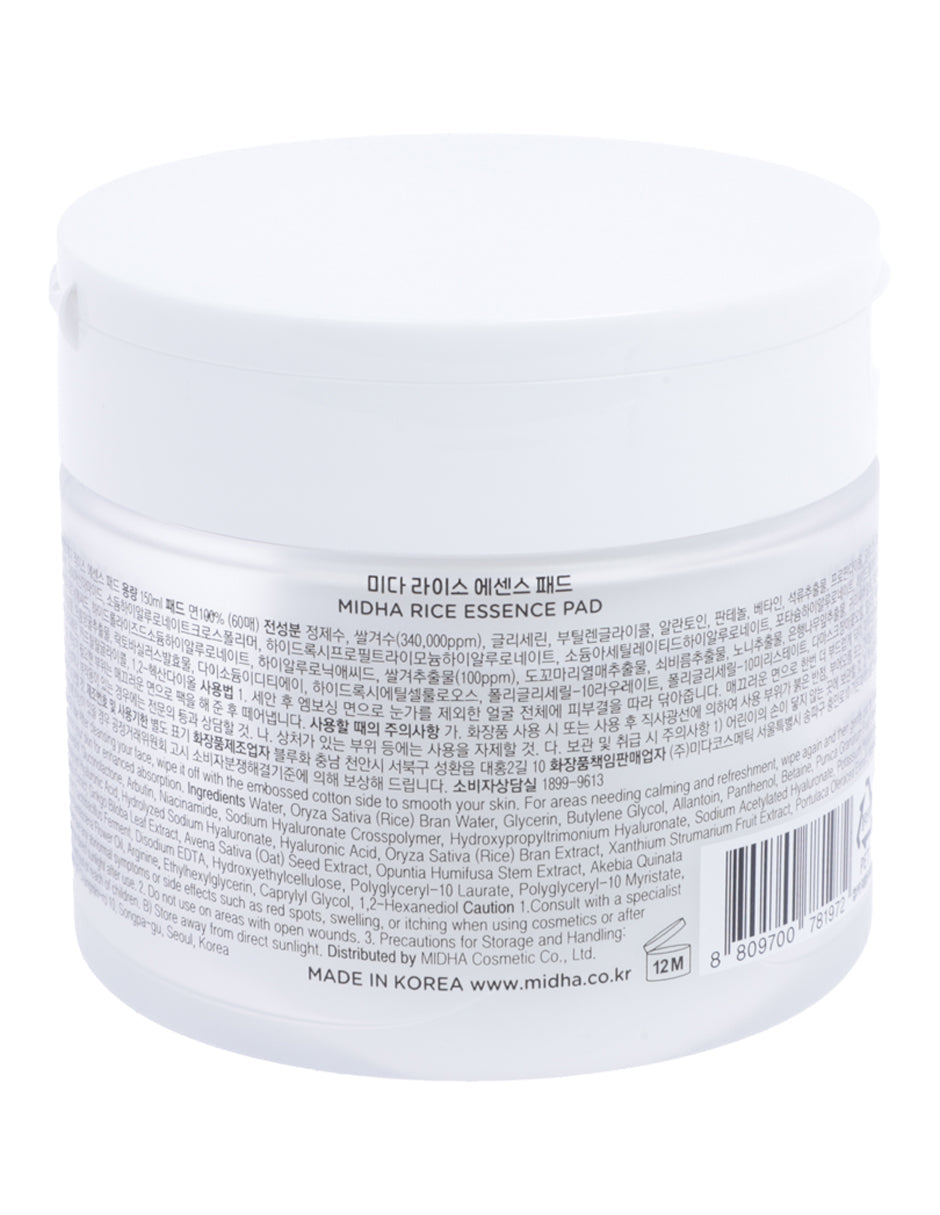 Pads de esencia de arroz de Midha