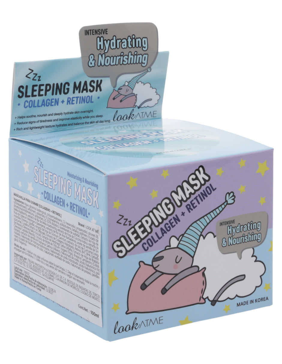 Mascarilla nocturna con colageno y retinol de Look at me