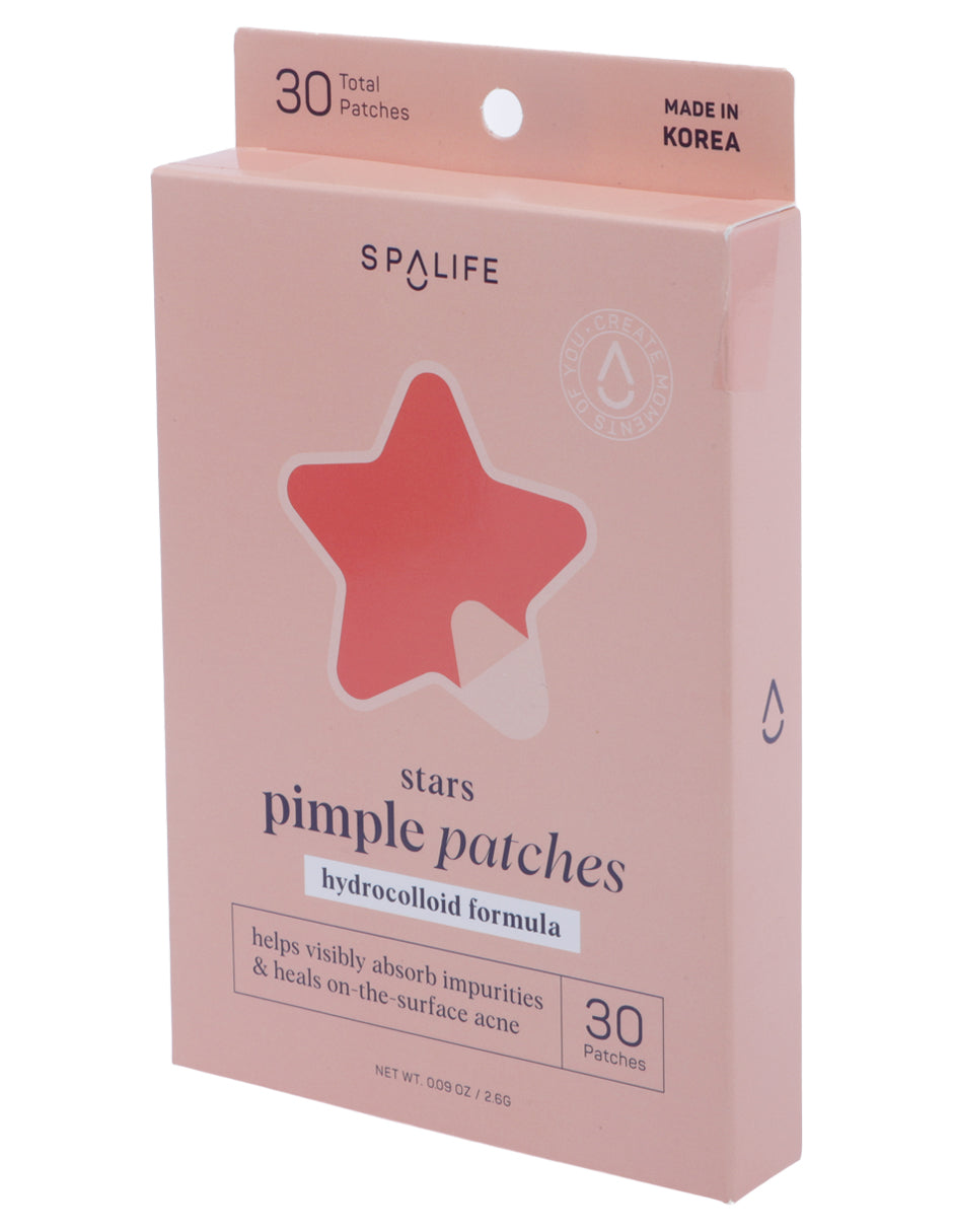 Parches para el acné de estrellas 36 piezas de Spa life