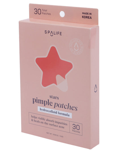 Parches para el acné de estrellas 36 piezas de Spa life